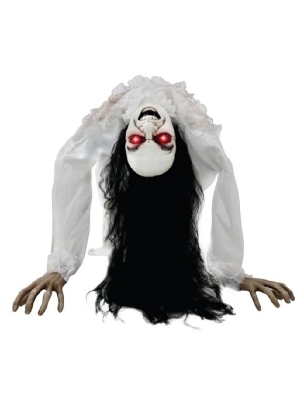 3.0-Ft. Life-Size Animatronic Possessed Woman